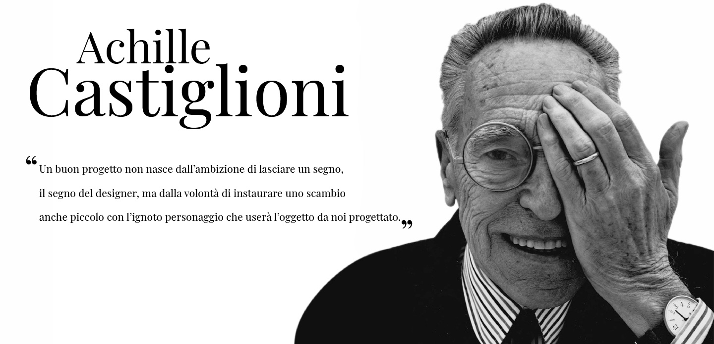 Achille Castiglioni – il pioniere del design italiano!